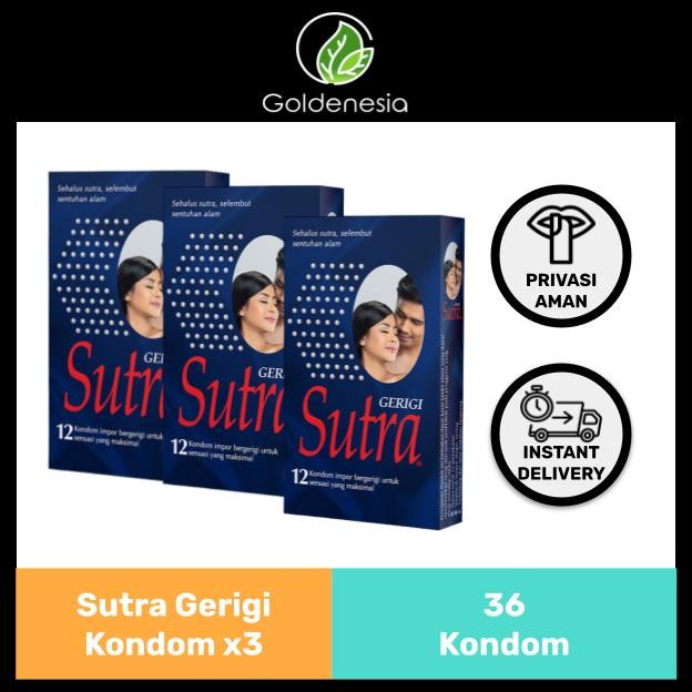 Kondom Sutra Gerigi 12S x 3