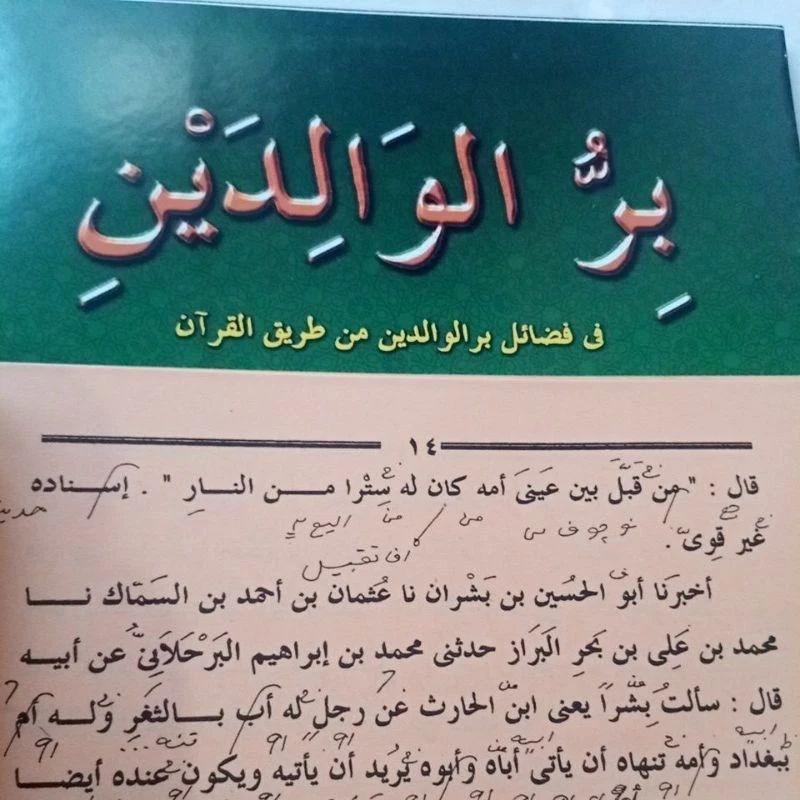 ORIGINAL BIRRUL WALIDAIN MAKNA PESANTREN / TERJEMAH BIRRUL WALIDAIN