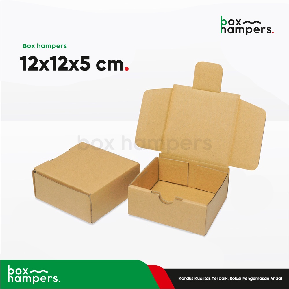 

Box 12X12X5 cm Kardus/Kardusmini/Karduskecil/Boxkecil/Karton/Kartonmini/Kemasan/boxdompet/Hampers/Gift/tinggi5