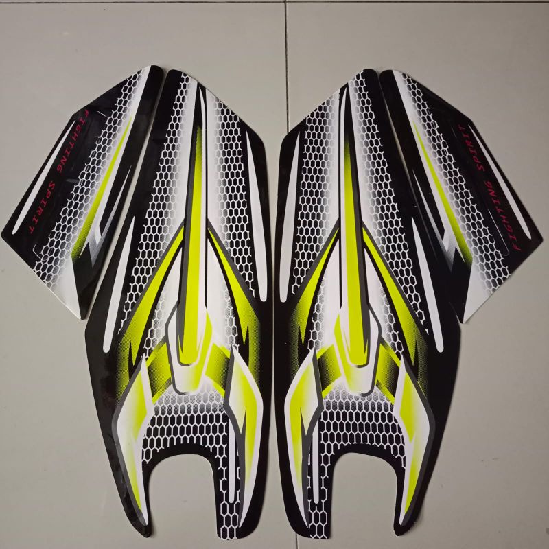 striping stiker yamaha RX KING 2007 KUNING LIST BODY RX KING KUALITAS TER BAIK