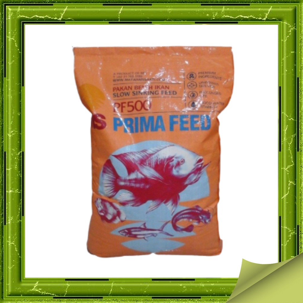 Pelet ikan pf 500 prima feed Repack