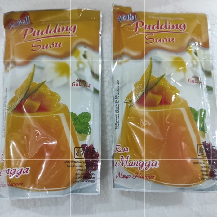 

Pudding Susu Nutrijell Mangga 170gr