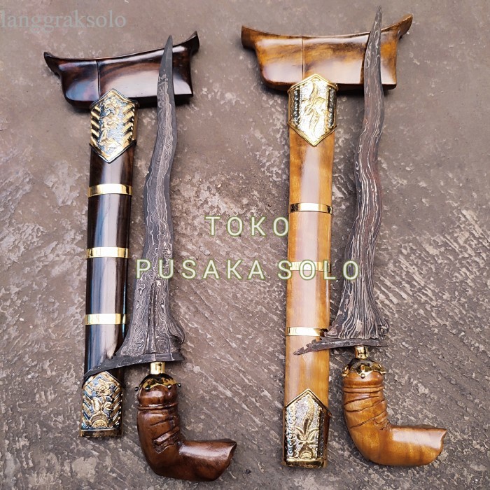 

termurah KERIS BUGIS MELAYU LENGKAP KERIS BAGUS P.35-40CM