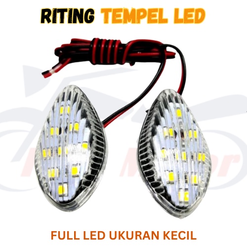 LAMPU LED SEIN LED SEN LED RITING RETENG TEMPEL KECIL UNIVERSAL CBR R15 VARIO BEAT VIXION 3S Motor