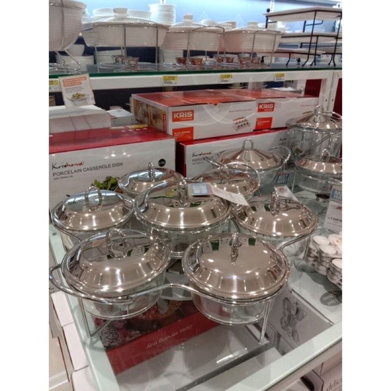 Delicia Food Warmer Putar / Prasmanan putar