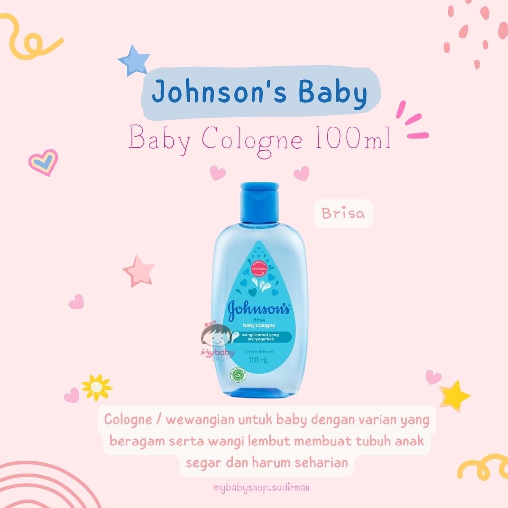 Johnson’s Baby Cologne Brisa 100ml / cologne / parfume bayi