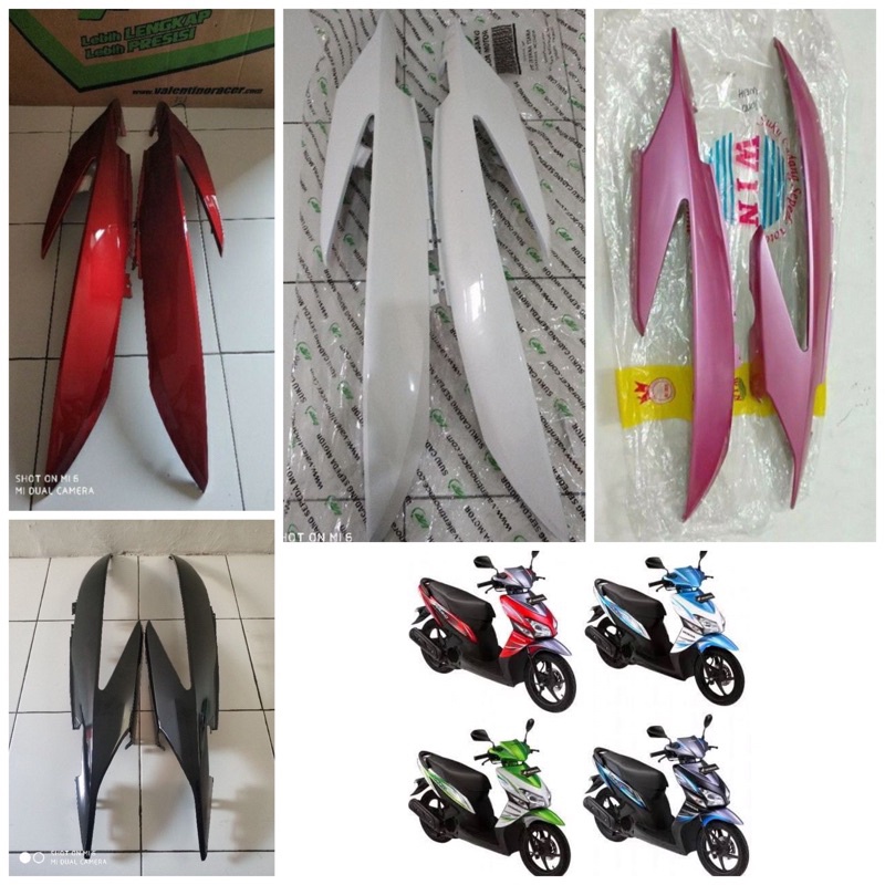 BODY BELAKANG KANAN KIRI HONDA VARIO 110 CW KARBU/VARIO 110 KARBU/VARIO 110 LAMA MERAH MAROON BIRU P