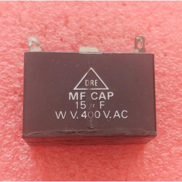 Elco Kapasitor Kotak 15uf 400V AC- VAC DRE ELEKTROT PART