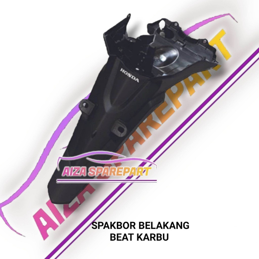 Spakbor belakang Beat karbu / Body Kasar Beat Karbu - Bordes Beat Karbu - Dek Beat Karbu - Cover bod