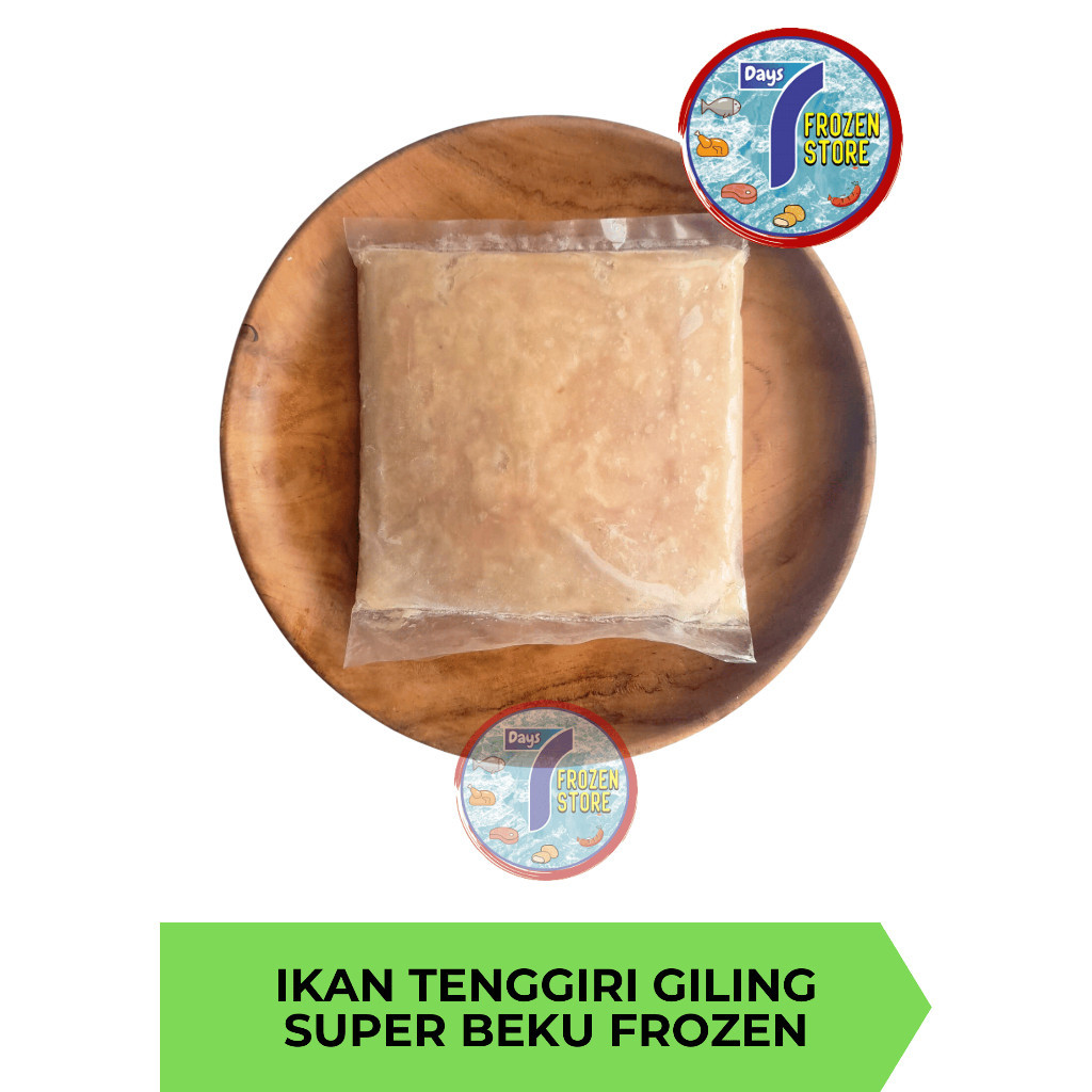 

Ay00! Ikan Tenggiri Giling Super Beku Frozen