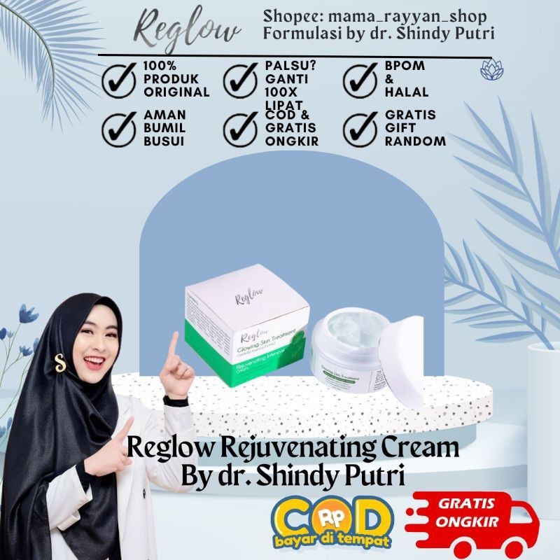 Reglow Skincare Original Cream Pemutih Wajah Original Perawatan Pemutih Wajah BPOM Best Seller || Bi