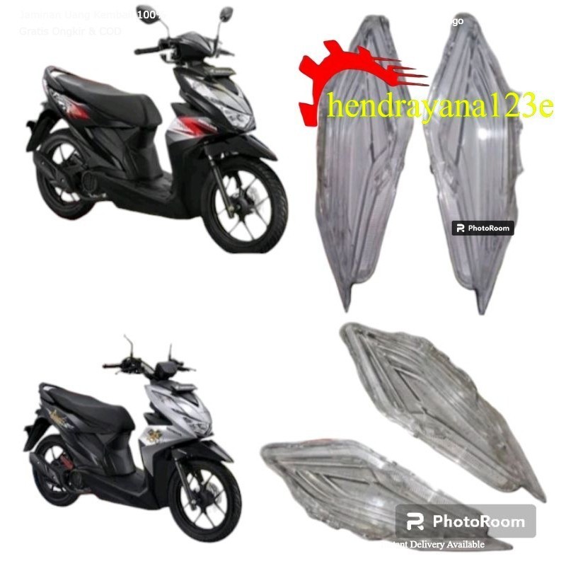 Mika Kaca Lampu Sen Sein Depan Beat New Led Deluxe Beat Street Led 2020 2021  2022