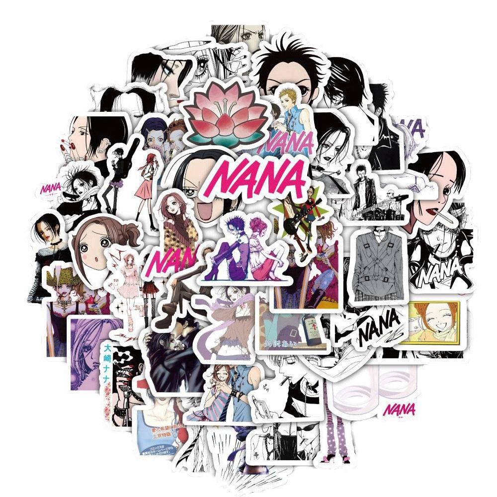 

10/30/60pcs Anime NANA Stickers Cartoon Decals Kids Toys Fridge Laptop Phone Cool Waterproof Classics Sticker Decals Kids Toys