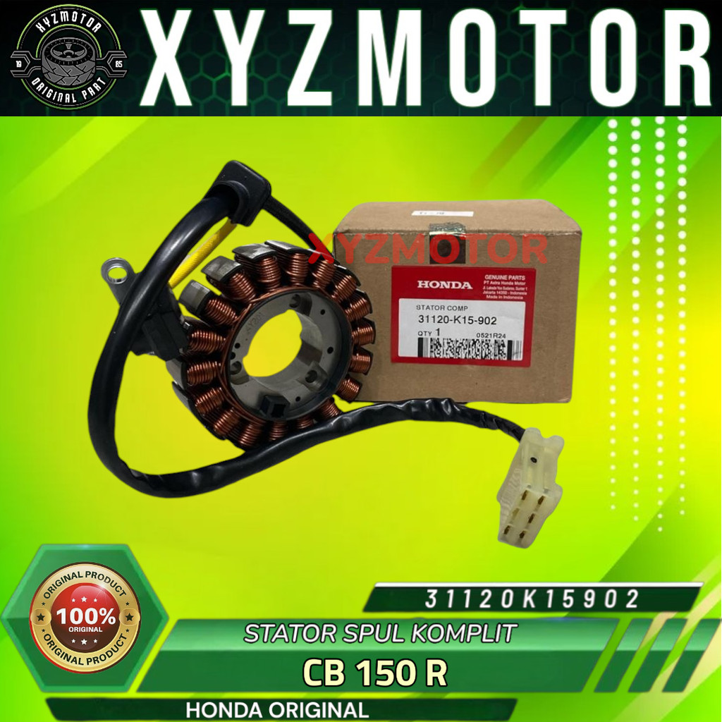 STATOR SPUL KOMPLIT CB150R CB 150 R K15 HONDA 31120-K15-902 ORIGINAL