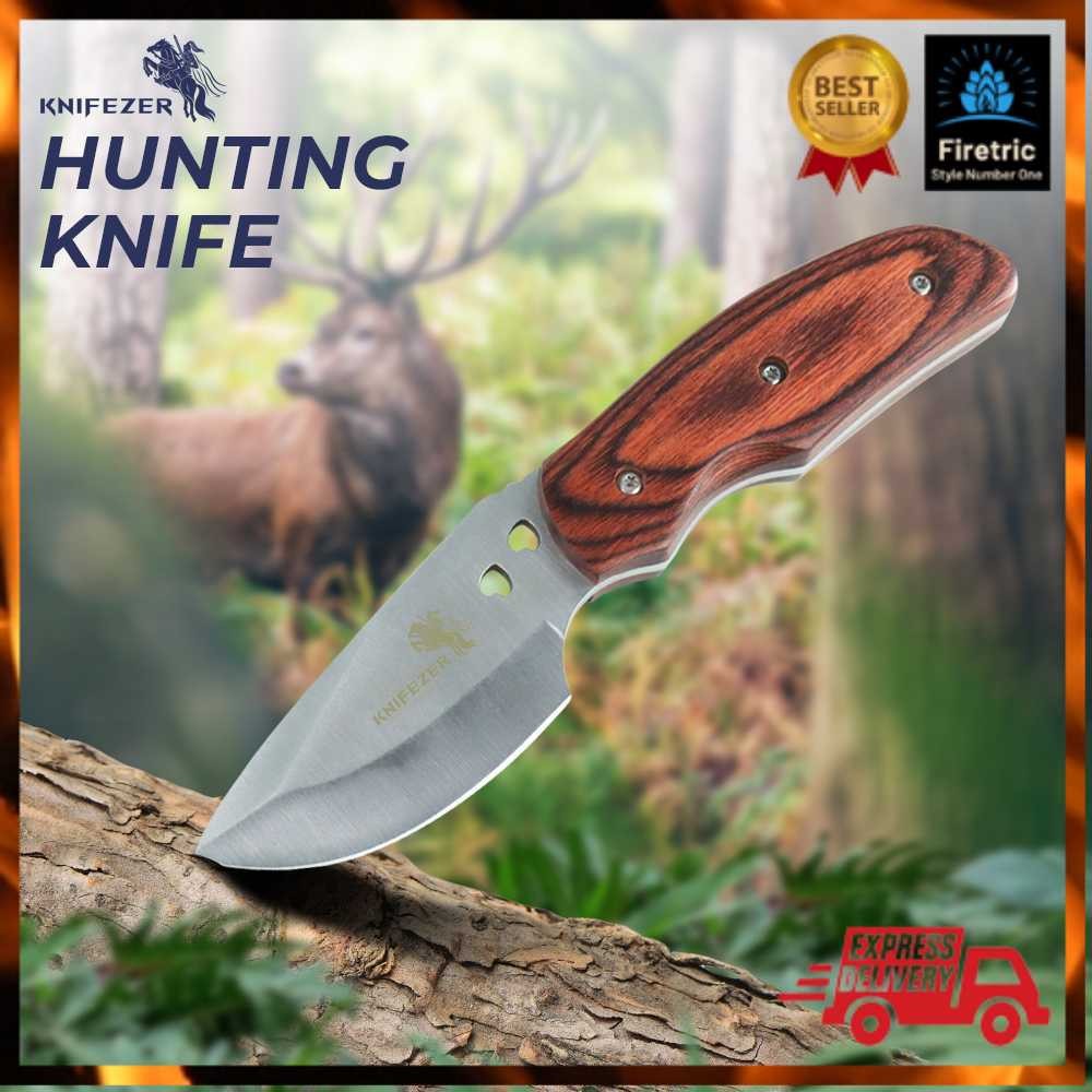 Pisau Berburu Hunting Knife Survival Tool