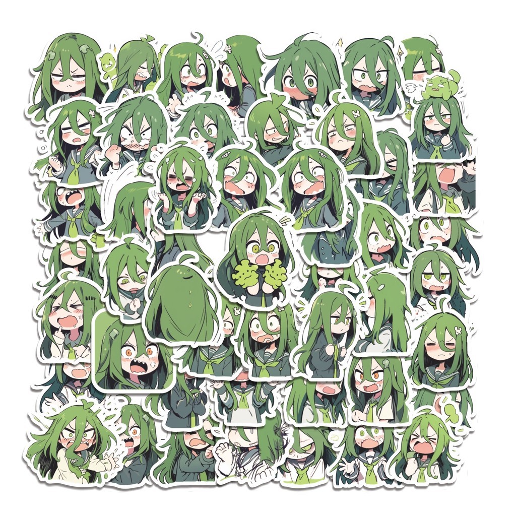 

COD 50 Pcs Stiker Yandere Tsundere Lucu Anti Air Untuk Dekorasi Notebook Sepeda Skateboard Handphone