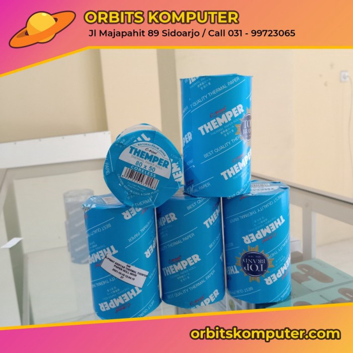 

E-PRINT THEMPER PAPER ROLL 80X50 KERTAS THERMAL