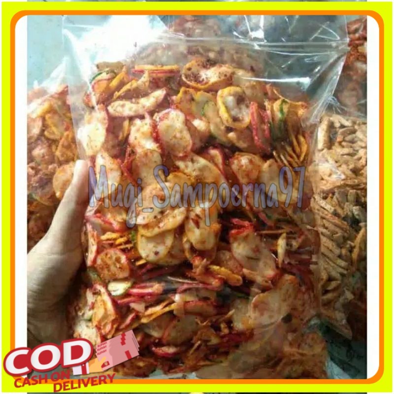 

1kg Seblak kering pedas daun jeruk
