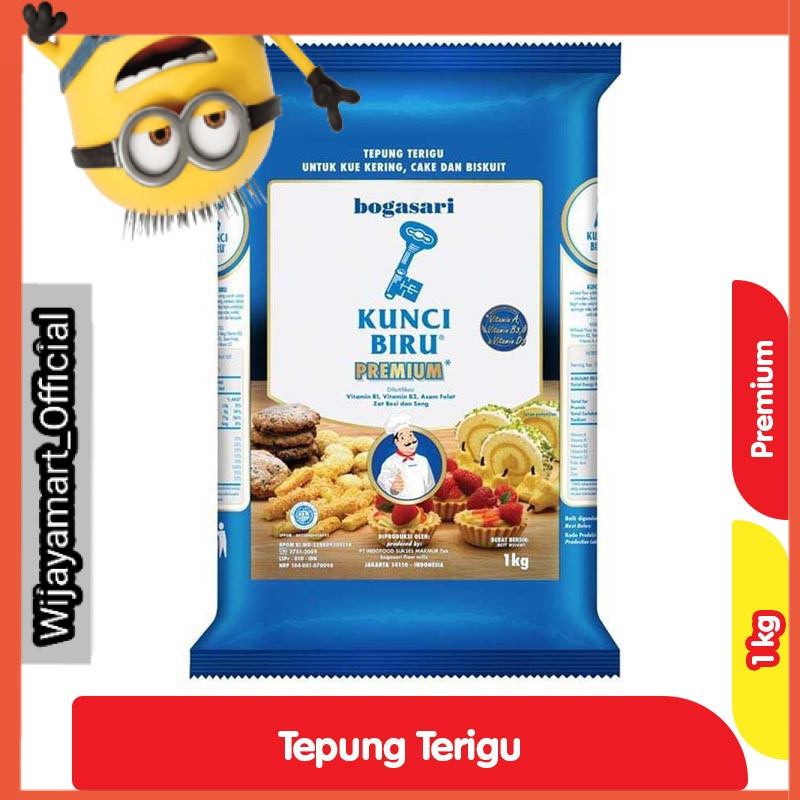 

Kunci Biru Tepung Terigu 1 kg