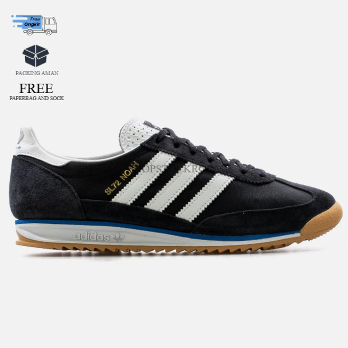 Adidas Sl 72 Noah Black White BNIB Sepatu | Sneakers