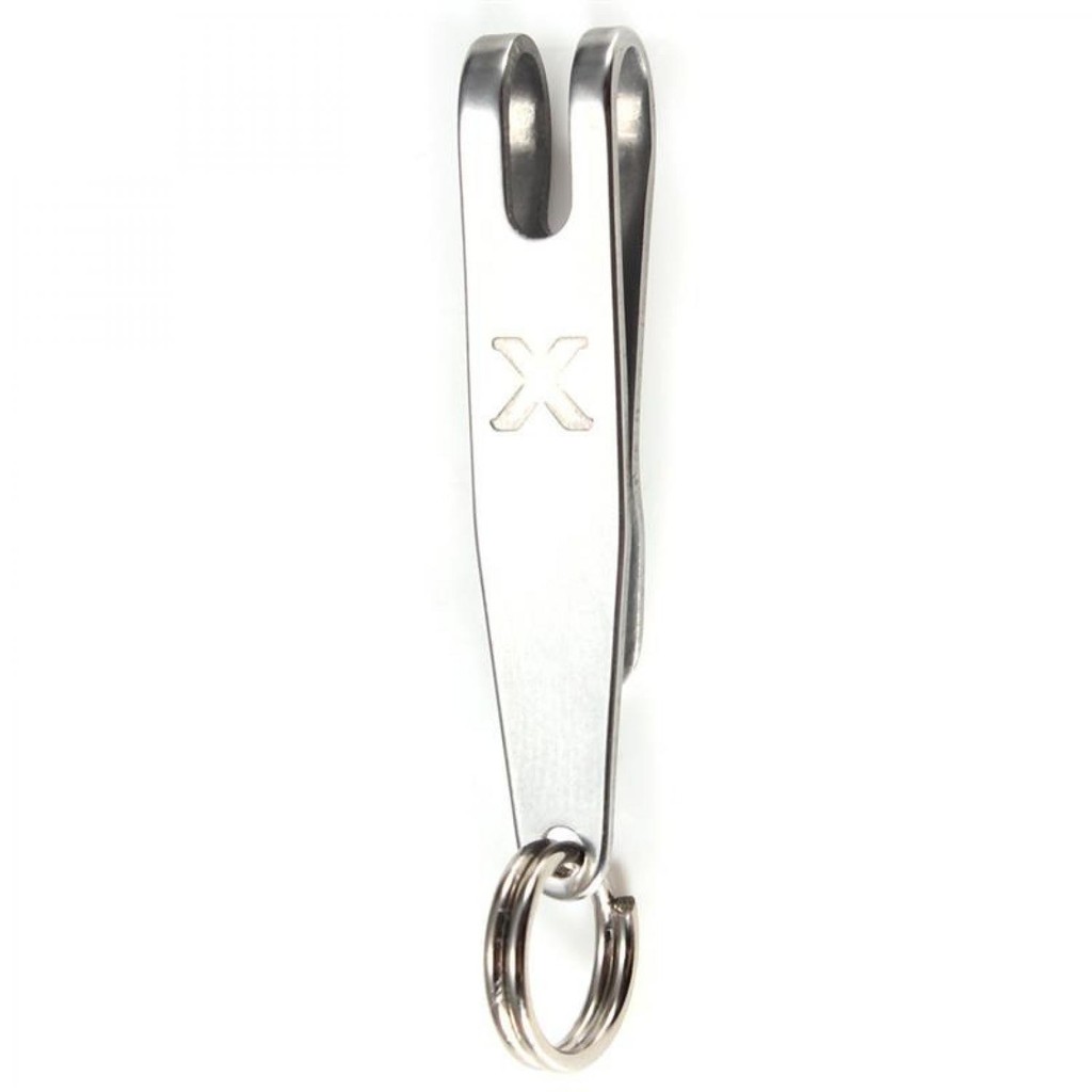 

ANUMASTOREUFO Expand Suspension Clip Multifungsi Stainless Steel with Key Ring - A261B