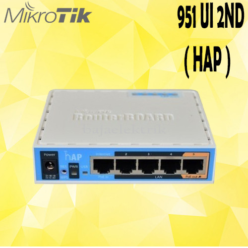MIKROTIK RB 951 UI 2ND ( HAP )