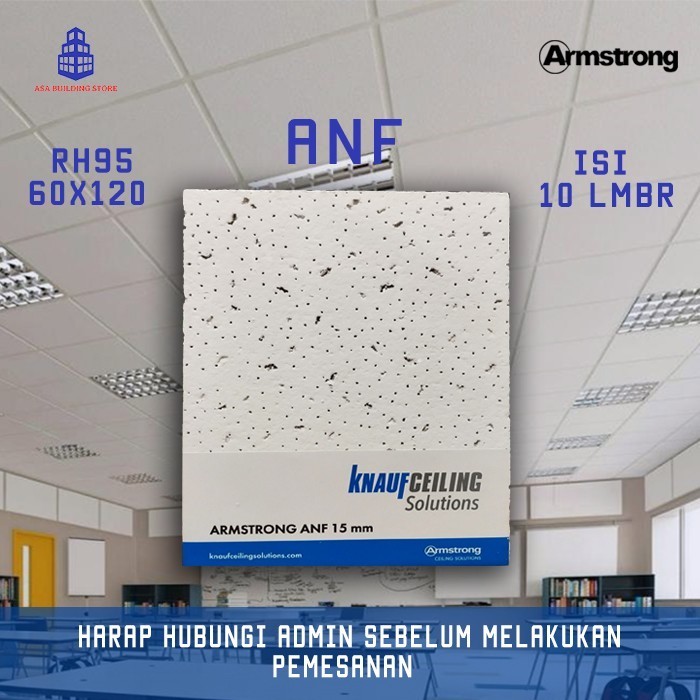 Plafon Akustik Armstrong ANF RH95 Uk 120 x 60 (1 dus)