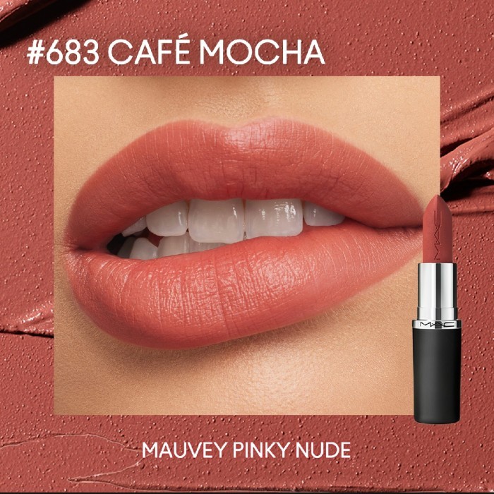 ✔VN.KIA✔ - TERLARIS MAC MACXIMAL Silky Matte Lipstick Best seller - CAFE MOCHA