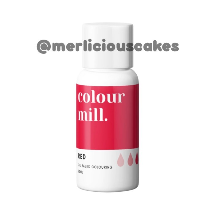 

Colour Mill Red 20 ml Oil Based Colouring