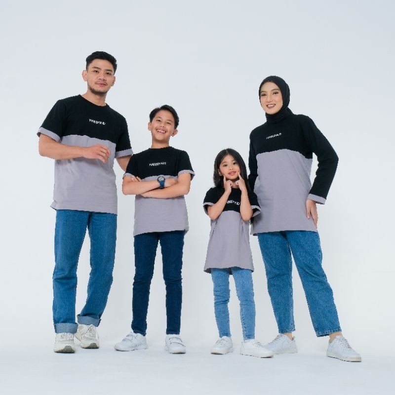 Atasan Couple Family Set Keluarga Sarimbit Ibu Ayah Anak