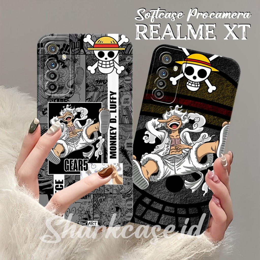 [SHARKCASE] Case Realme XT 5 PRO REALME 5 5i 5s C3 3 REALME 3 PRO C21 C21Y C25Y Motif Anime One Piec