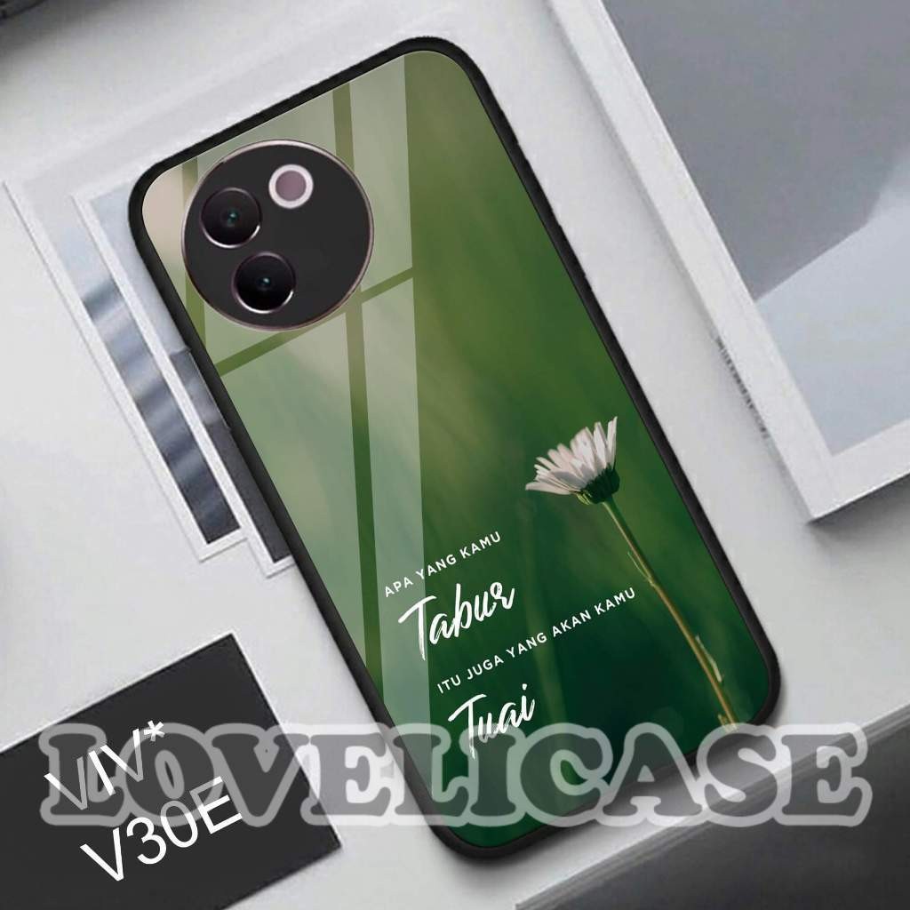 (Q21) Softcase  Vivo V30E - Case Hp Terbaru Anti Air TPU VIVO V30E Lovelicase