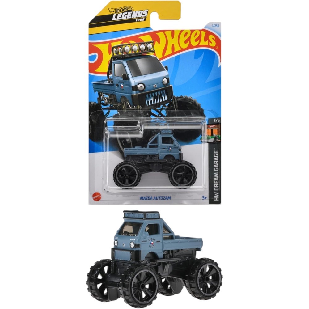 HTC86 | Hot Wheels Reguler Mazda Autozam Navy Legends Tour - Mainan Mobil Balap