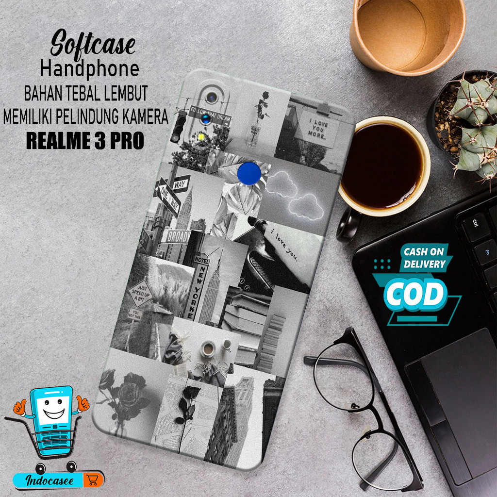 Case Hp REALME 3 PRO - Softcase REALME 3 PRO- Casing REALME 3 PRO- Kesing REALME 3 PRO- Silikon REAL