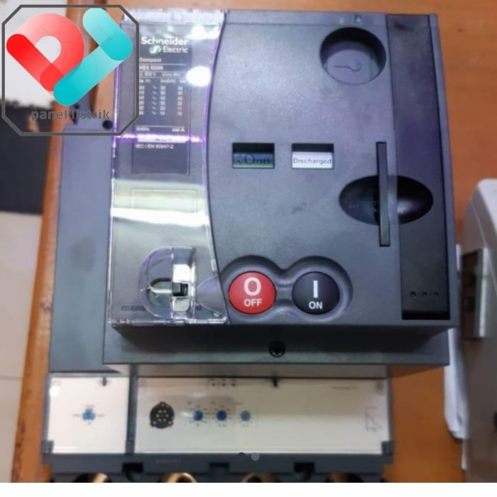 MCCB BREAKER NSX400N 4P 400A MOTORIZED KOMPLIT ORIGINAL SCHNEIDER