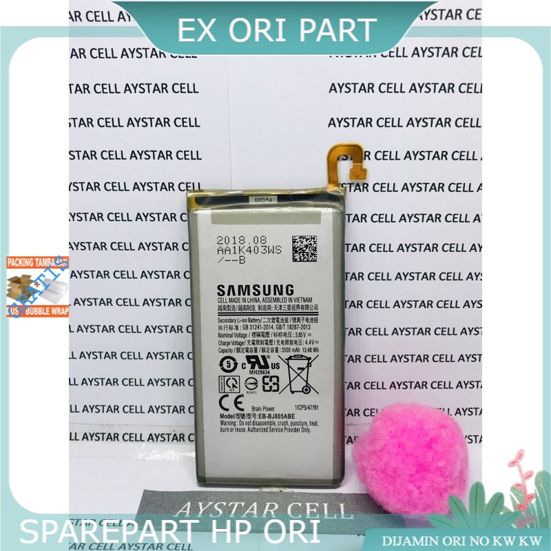 BATTERY BATRE BATERAI SAMSUNG GALAXY A6+  A6 PLUS J8 PLUS KOMPATIBEL