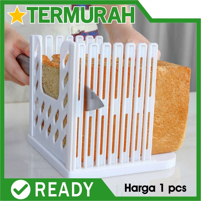 

alat pemotong roti tawar bread slicer pembatas cutter potong tatakan