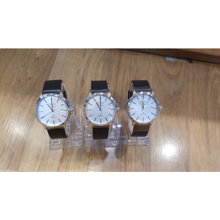 JAM TANGAN PRIA AC 1032 MD SILVER GARANIS RESMI 1 TAHUN