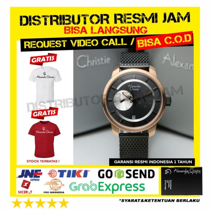 ALEXANDRE CHRISTIE AC6548MF AC 6548 AC6548 GARANSI RESMI 12 BULAN