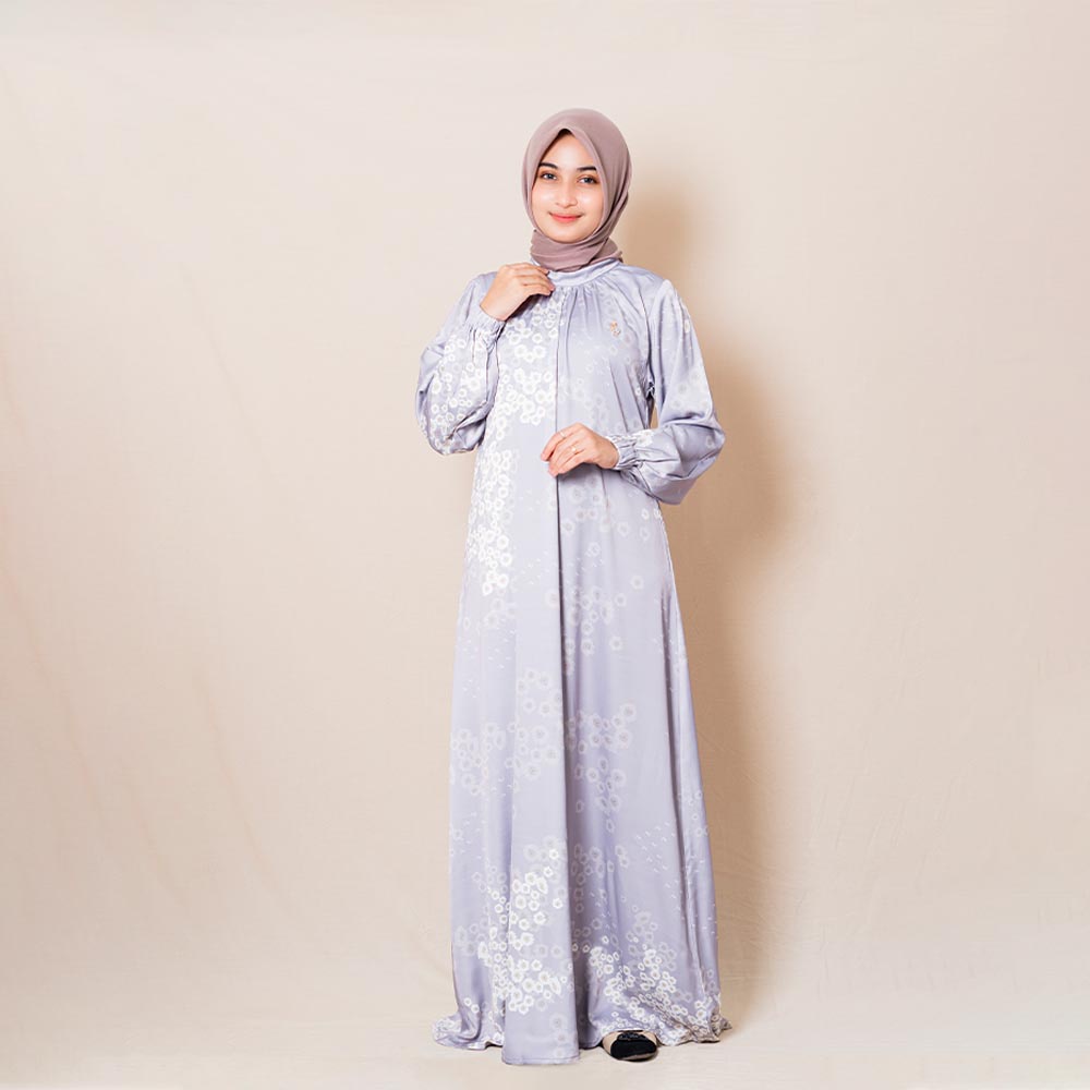 Gamis Edelweis Dress di Lykia Grey