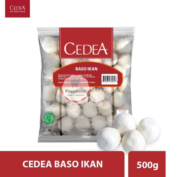 

CEDEA Baso Ikan Besar / Fish Meatballs [500 gr] KHUSUS GOSEND - FasyAnita Mart Denpasar