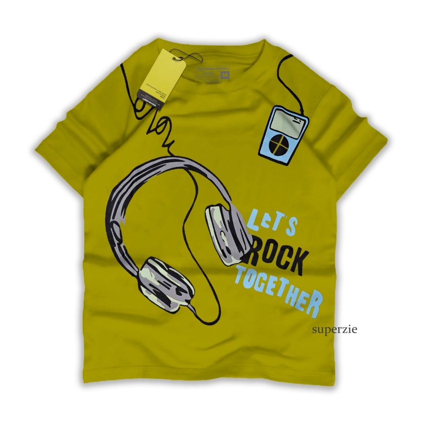 RGKIDS Baju Kaos Anak Distro cowok cewek RGKIDS Bandung Musik Lest Rock Boy Ijosampurna Grosir kaos 