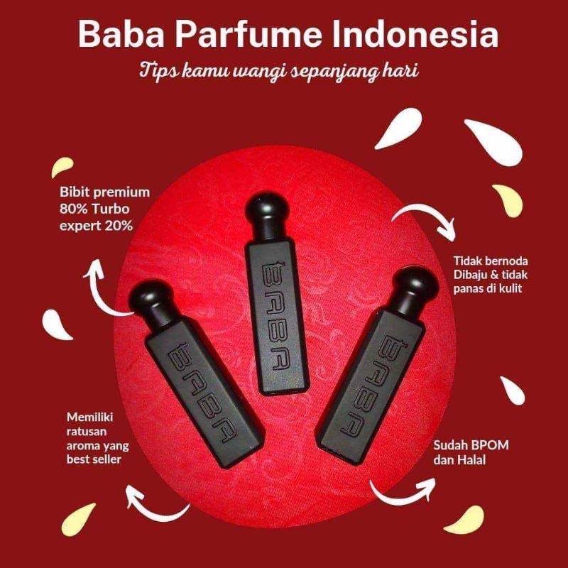 Baba Parfume ori / baba parfum Orginal Non Alkohol, Aroma ( G - Z )
