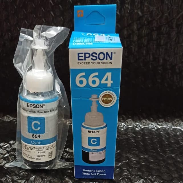 

New- Tinta Epson Black T664¹ - Biru