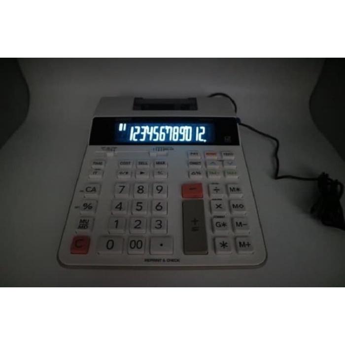 

casio kalkulator calculator printing print struck struk fr2650rc