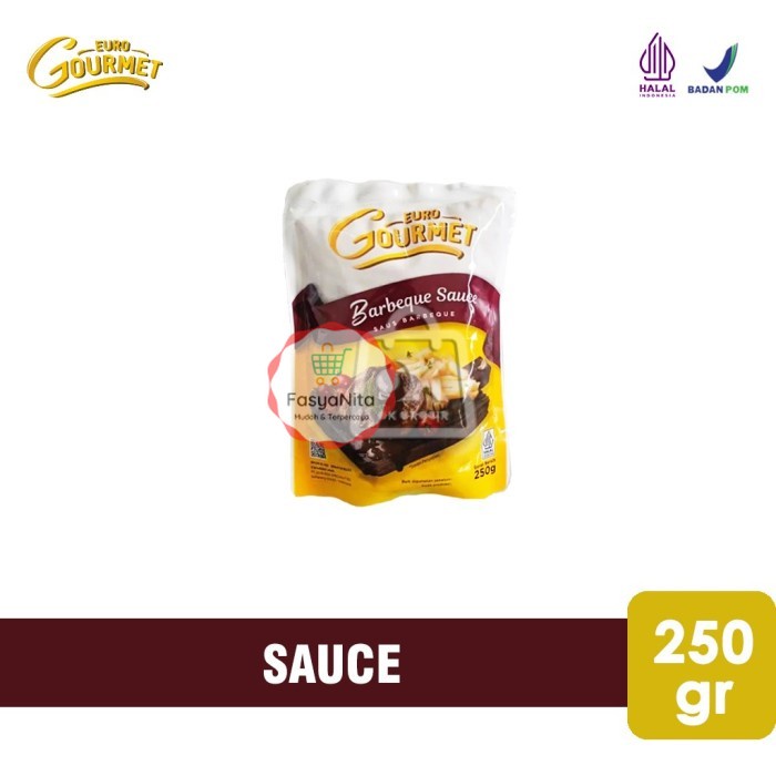 

Saus Barbeque Euro Gourmet / BBQ Sauce (250 gr) - FasyAnita Mart Denpasar