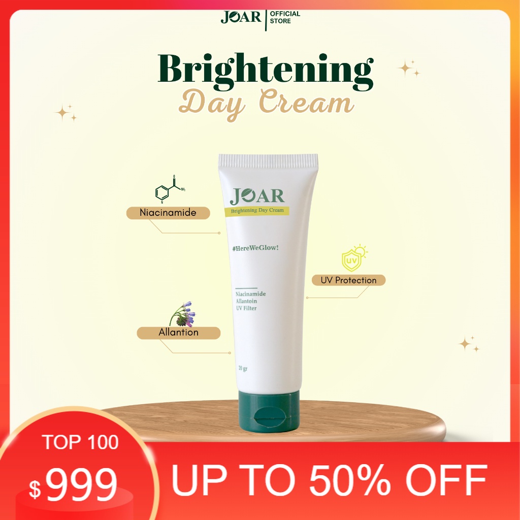 Joar Skincare Brightening Day Cream - 20gr
