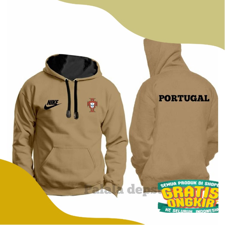 Jaket Portugal//Jaket Bola Distro//Jaket Hoodie Bola Terlaris//Unisex/ Bigsize