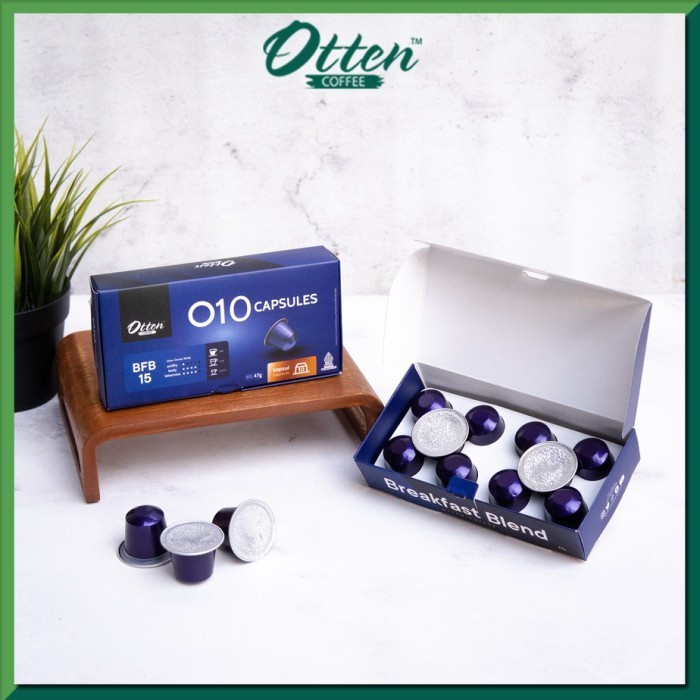 

✨PROMO✨ -Kopi Kapsul - O10 Breakfast Blend Coffee Capsule Kapsul Nespresso