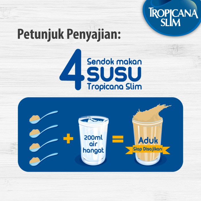 

✨PROMO✨ -Tropicana Slim Susu Low Fat Macchiato Coffee 500gr - Susu Rendah Lemak